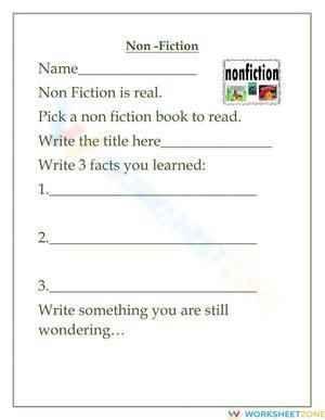 Non Fiction Book Log