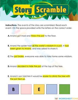 Sequence of Events - Week 40