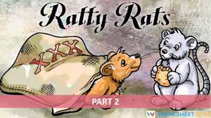 Printable Ratty Rats Reading Worksheet | Grade 3 ELA
