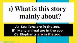 What Is at the Zoo?