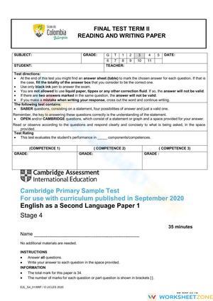 Printable CCSS.ELA-LITERACY.RI.3.1 Grade 3 Diagnostic