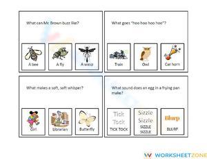 Printable Mr. Brown Can Moo Worksheet | Grade K-1 ELA