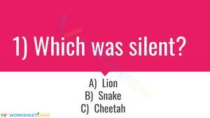 I Can Be Quiz