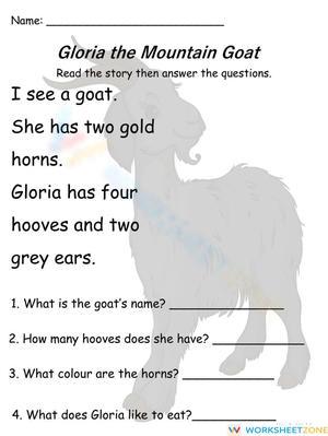 Gloria the Mountain Goat