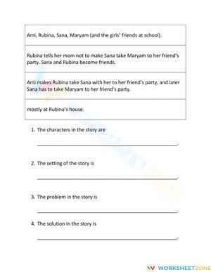 Grade 2 Big Red Lollipop Reading — Printable Worksheet