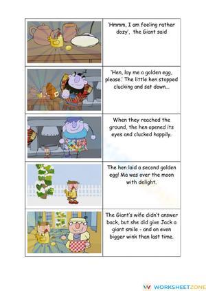 Grade 1 Reading Comprehension — Printable No-Prep Worksheet