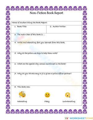 Non-Fiction Book Report 5