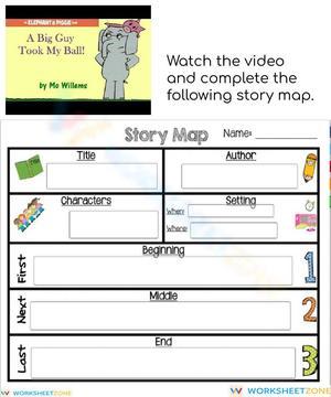 Story Elements - A Big Guy Took My Ball