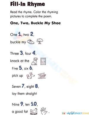 Fill in the rhyme