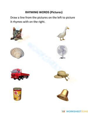 Rhyming Words (Pictures)