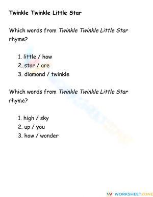 Essential RL.2.4 Rhyming Words Worksheet — Grade 2 Aligned