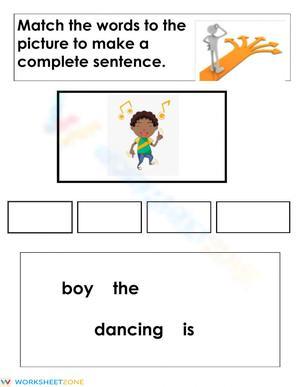 Make a sentence 1