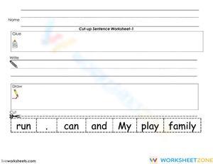 Sentence Cut and Paste