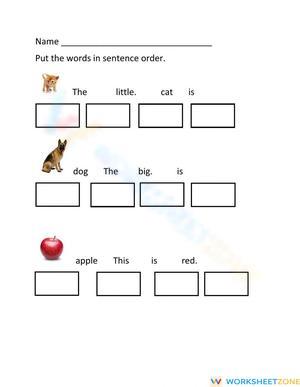 Sentence Order