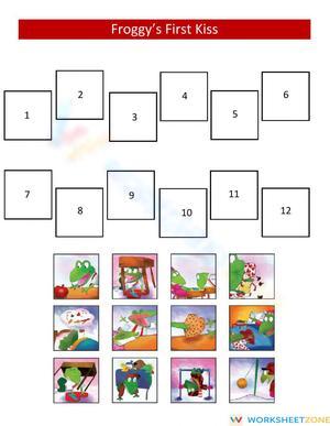Grade 1 Story Sequencing — Printable No-Prep Worksheet
