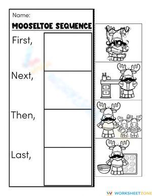 Grade 1 Story Sequencing — Printable No-Prep Worksheet