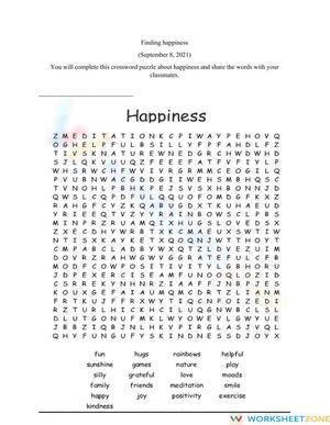 Happiness puzzle