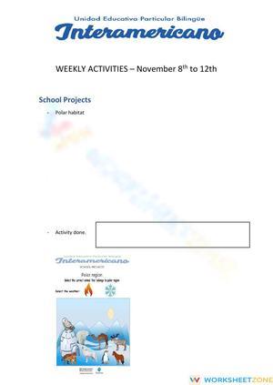 Weekly activity 28