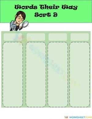 Green Sort 9