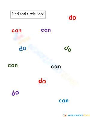 Grade K Sight Words — Printable No-Prep Worksheet