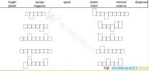 Essential Grade 8 Spelling Words Printable Worksheet