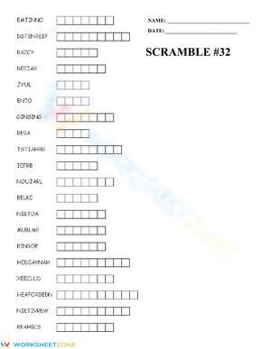Scramble -32