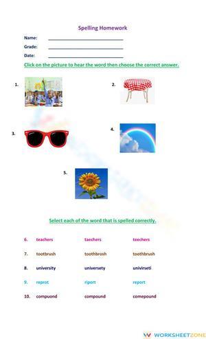 Grade 2 Spelling