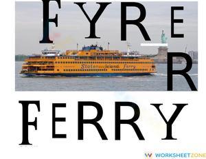 Ferry matching activity