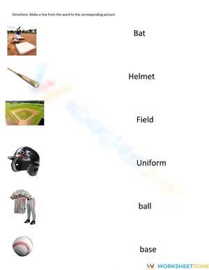 Baseball words