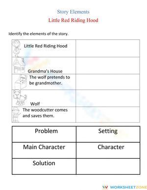 Little Red Riding Hood Story Elements