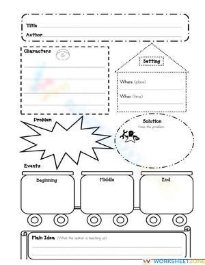 Final Assessment - Story Elements Graphic Organizer