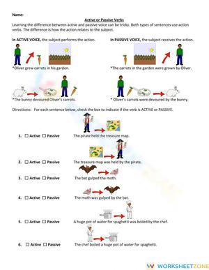 Active and Passive Nouns