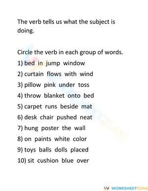 Pick the verb