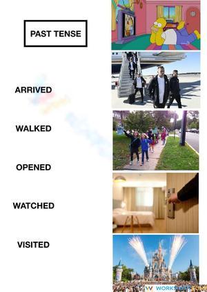 Past Tense - Regular Verbs