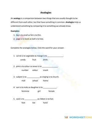 Analogies