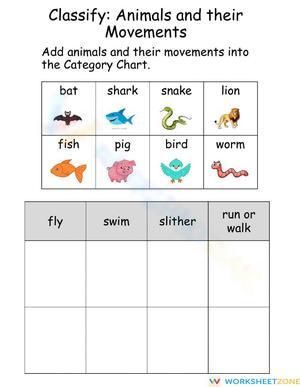 Animal Movements: Classify