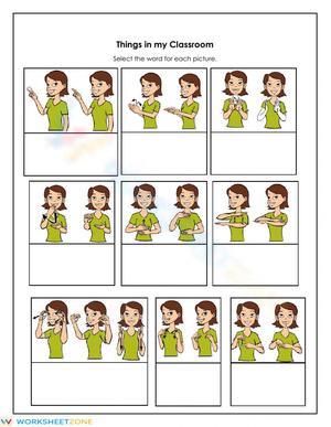 What is in your classroom?