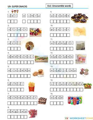 U9-Super snacks