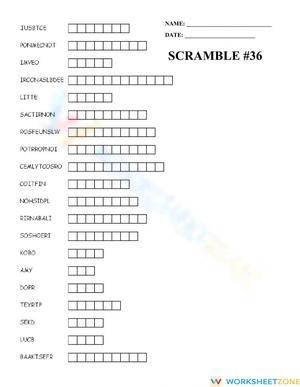 Scramble -36