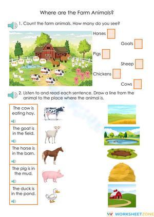 Where Are the Farm Animals?