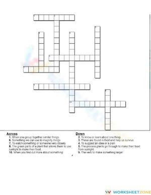 Unit 3 Super Crossword
