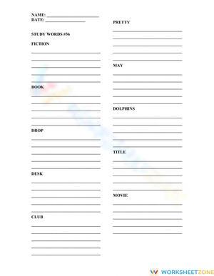 Study Words -36