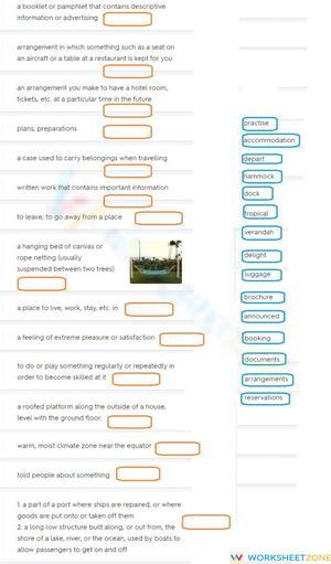 Essential Grade 4 Vocabulary Matching Worksheet | Printable