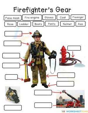 Firefighter Gear Worksheet