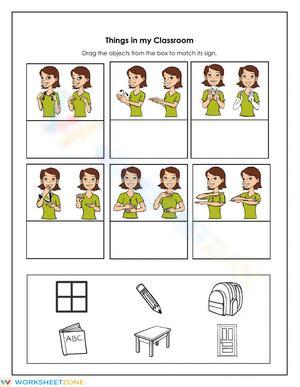 Things in My Classroom