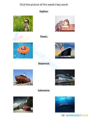 Exploring the Titanic Vocab ID