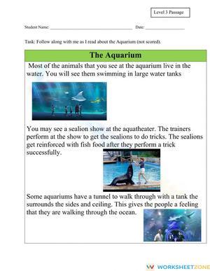 Printable Reading Comprehension Worksheet | Grade 2 ELA