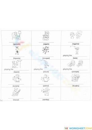 Vocabulary Things we do