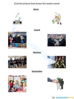 Grammy Awards Vocab ID