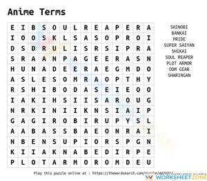 Anime Terms